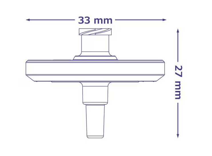 Millex™ hydrophobic PTFE syringe filter (สำเนา)