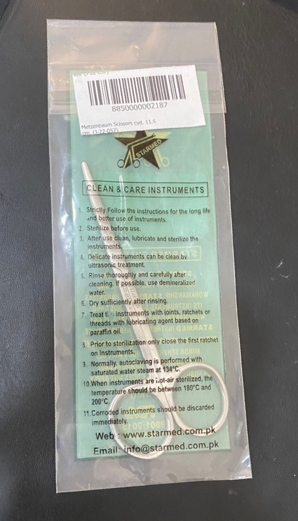 Metzenbaum Scissor 11.5CM 