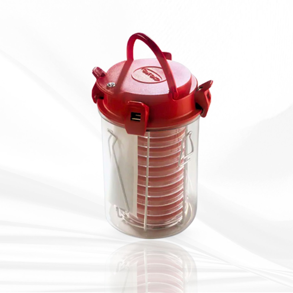 ANAEROJAR 2.5 L โถสำหรับเพาะเลี้ยงเชื้อจุลินทรีย์