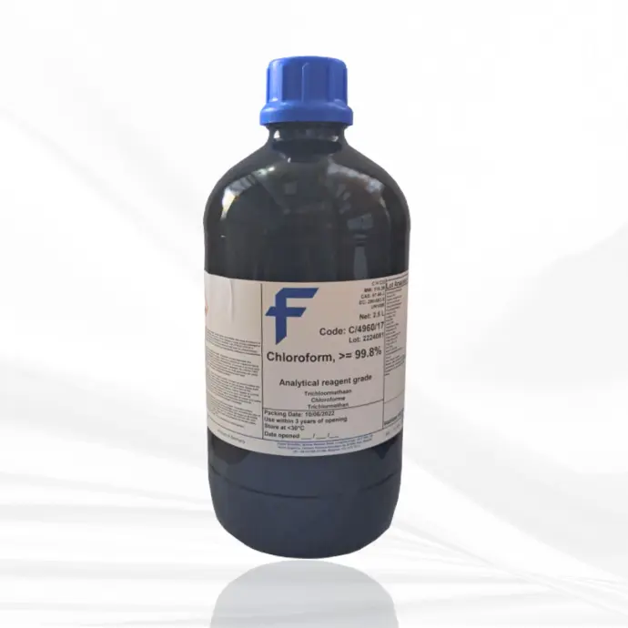 Chloroform, 99.8+%, for analysis, stabilized with amylene