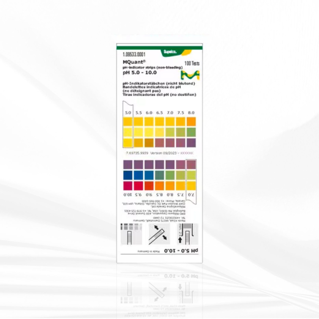 Merck pH-indicator strips pH 5.0 - 10.0
