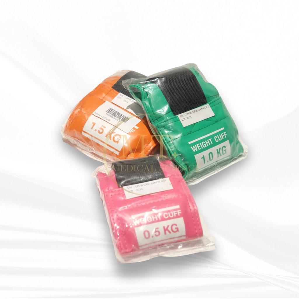 ถุงทรายกายภาพบำบัด (Weight cuff)