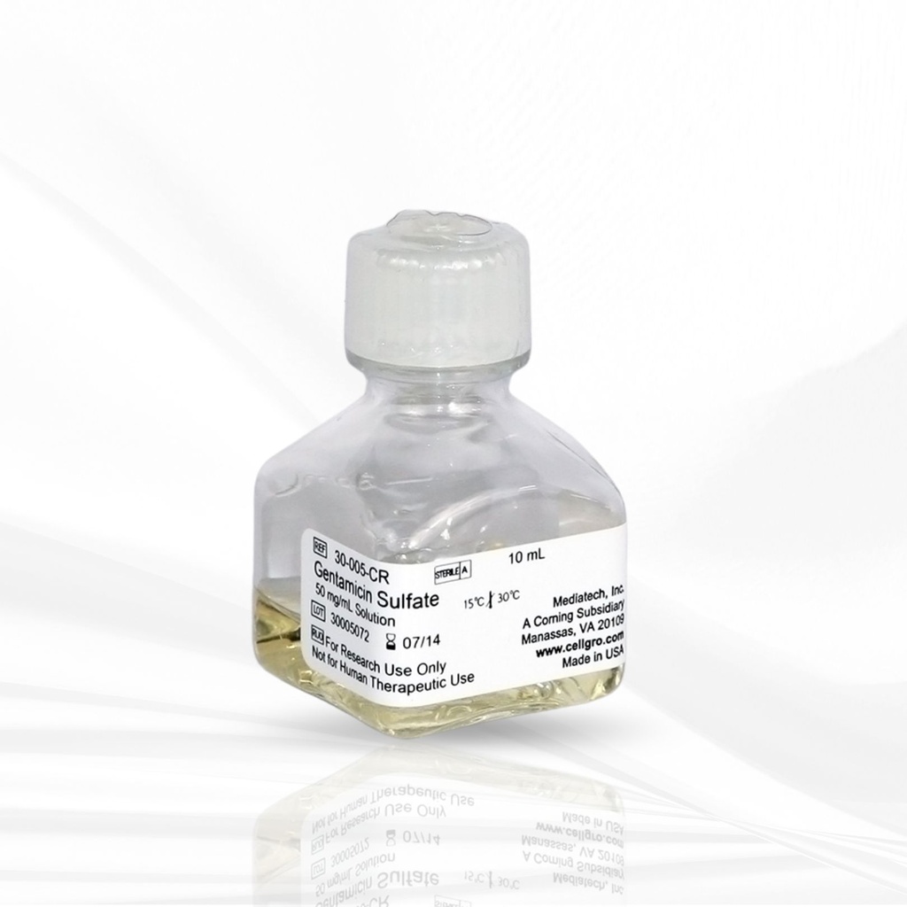 Corning®10 mL Gentamicin Sulfate, Liquid
