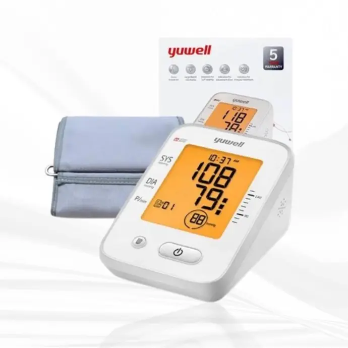 Yuwell  YE680B
เครื่องวัดความดันโลหิตอิเล็กทรอนิกส์