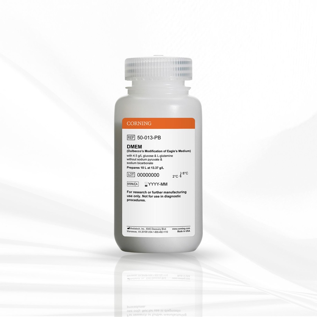 Corning®10L DMEM (Dulbecco’s Modified Eagle’s Medium), Powder