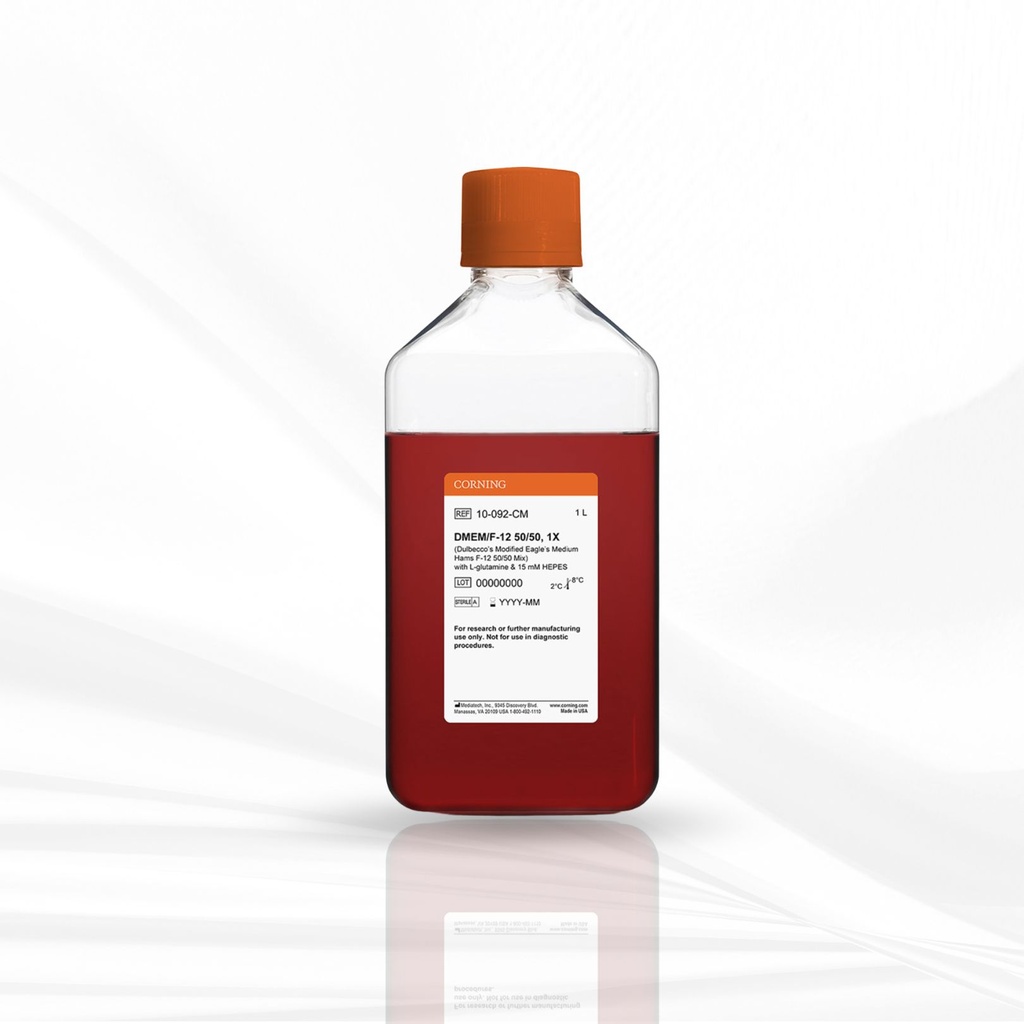Corning® 1L DMEM (Dulbecco’s Modified Eagle’s Medium)/Hams F-12 50/50 Mix