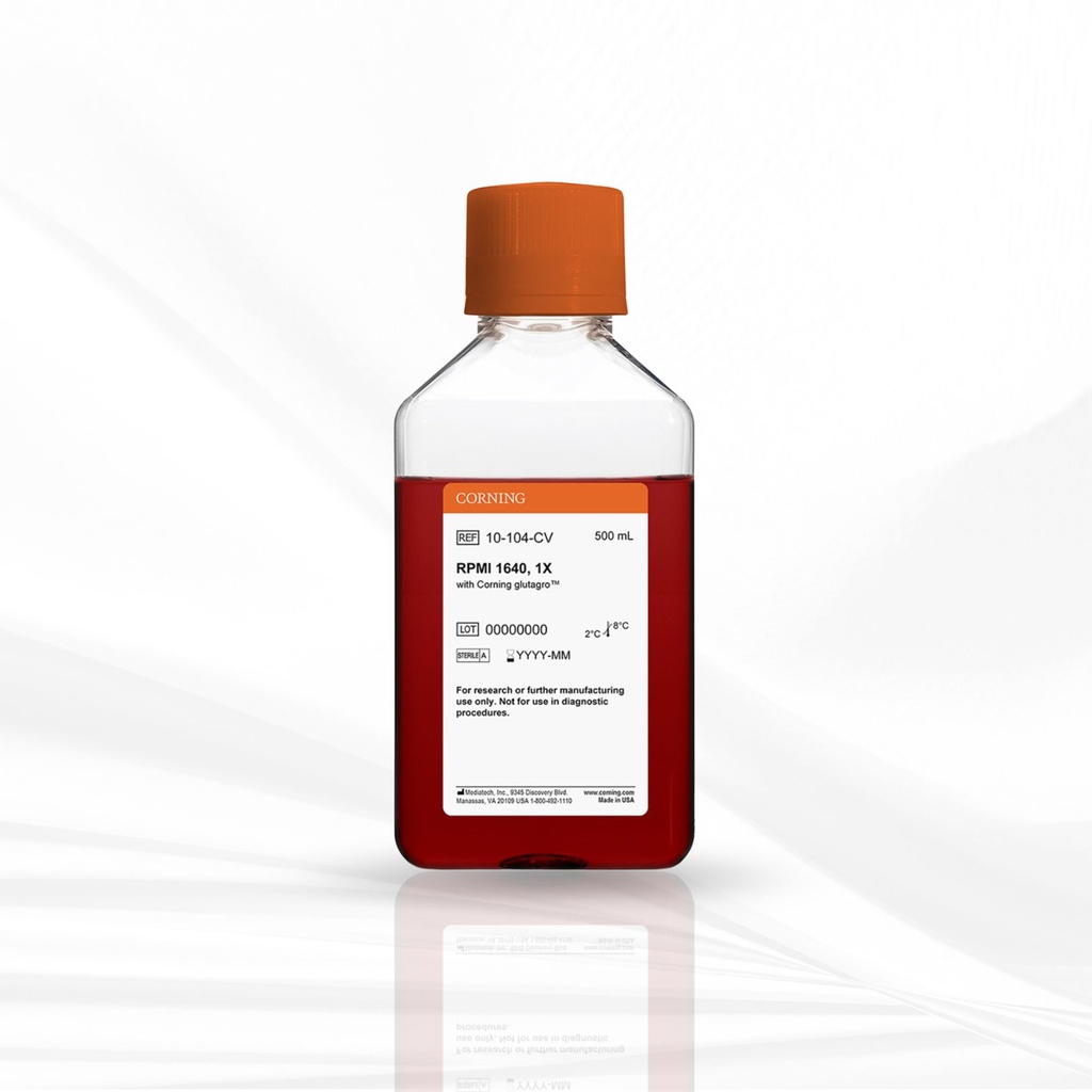 Corning®500 mL RPMI 1640, 1X