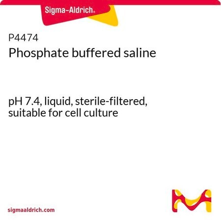Sigma-Aldrich® PBS, pH 7.4, sterile-filtered