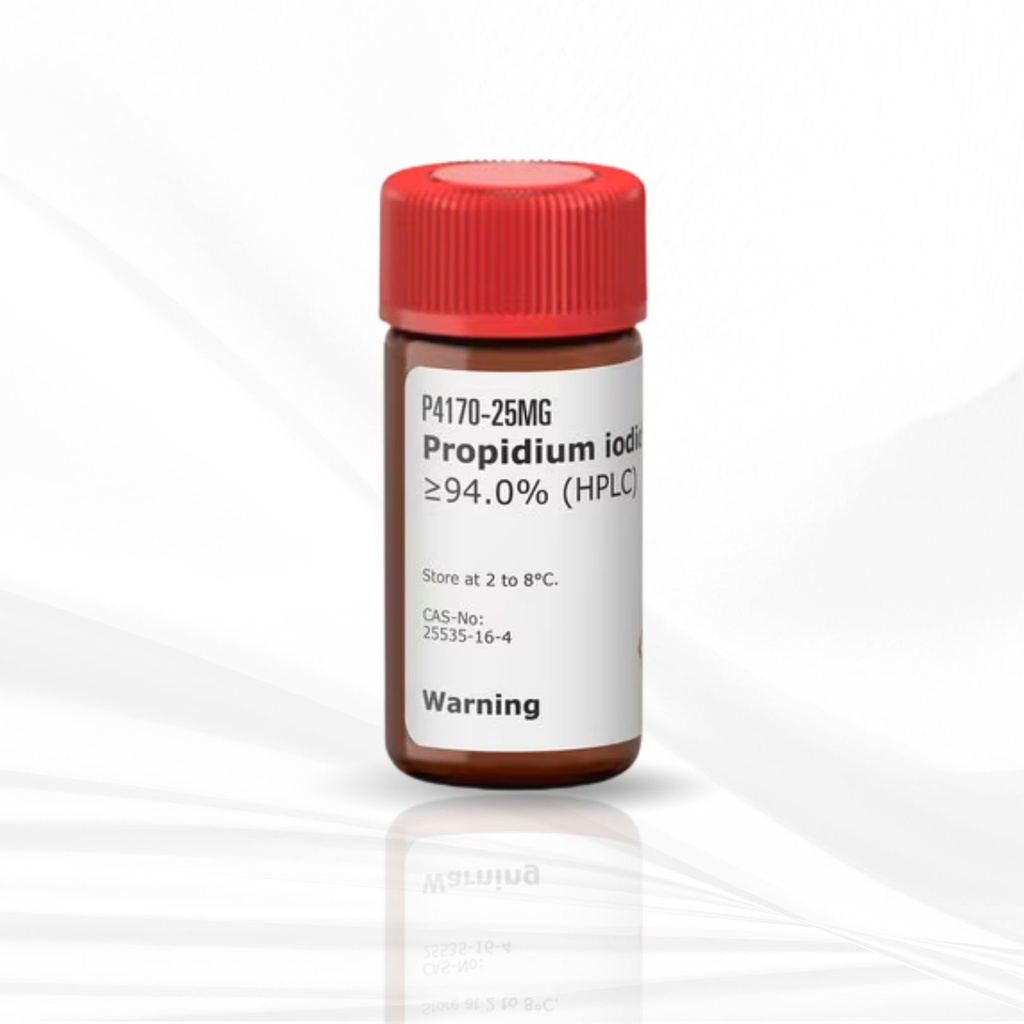Sigma-Aldrich® Propidium iodide, fluorescent dye, ≥94.0% (HPLC), 25G