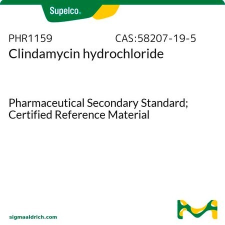 Supelco® Clindamycin hydrochloride, Pharmaceutical Secondary Standard