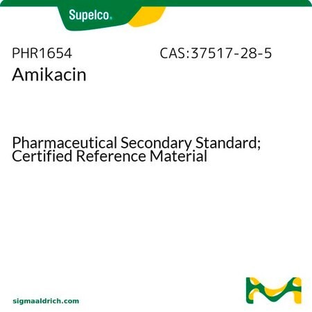 Supelco® Amikacin, Pharmaceutical Secondary Standard; Certified Reference Material