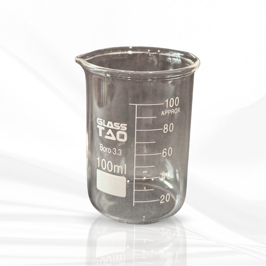 Glass Tao® Beaker, Low Form, With Spout,
Borosilicate Glass 150 ml
