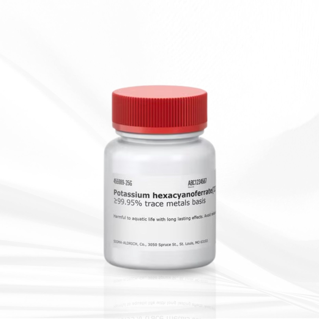 Sigma-Aldrich® Potassium hexacyanoferrate(II) trihydrate≥99.95%, 25G