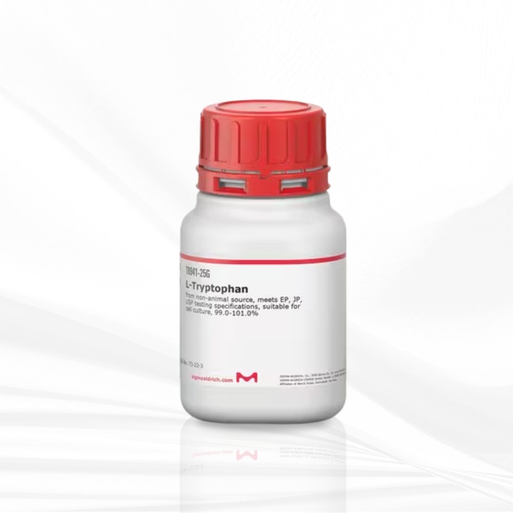 Sigma-Aldrich® L-Tryptophan
99.0-101.0%, suitable for cell culture, BioXtra, non-animal source