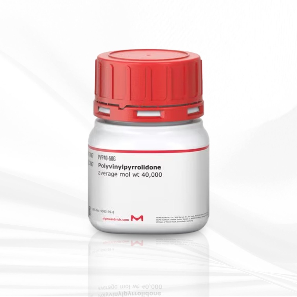 Sigma-Aldrich® Polyvinylpyrrolidone average mol wt 40,000