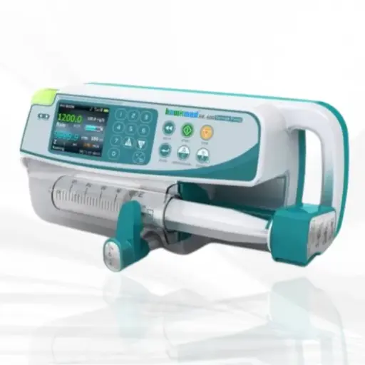  (syringe pump) Hawkmed รุ่น HK-400 เครื่องควบคุมการให้สารละลายด้วยกระบอกฉีดยา