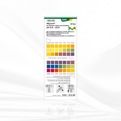 [MT-CM-1.09533.0001] Merck pH-indicator strips pH 5.0 - 10.0