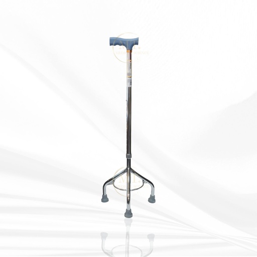 [MT-MD-FS926] ไม้เท้า 3ขา อลูมิเนียม หัวฆ้อน ปรับระดับสูง-ต่ำได้