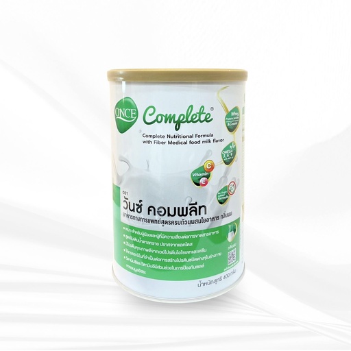 อาหารทางการแพทย์สูตรครบถ้วนผสมใยอาหาร ตราวันซ์ คอมพลีท