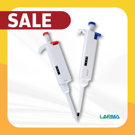 LAPMA Mechanical Pipette 1-Channel Pipette
Fully Autoclavable