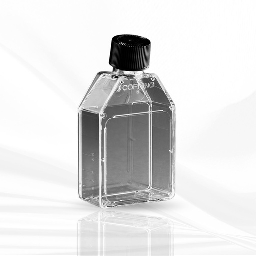 [MT-SP-430372] Corning® 25cm² Rectangular Canted Neck Cell Culture Flask with Phenolic-Style Cap