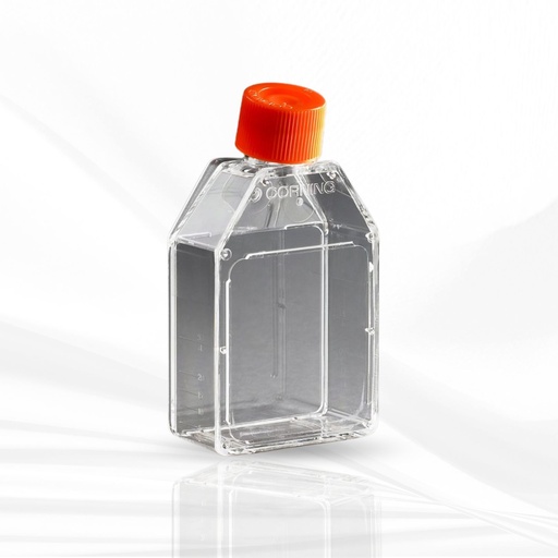 [MT-SP-430168] Corning® 25cm² Rectangular Canted Neck Cell Culture Flask with Plug Seal Cap
