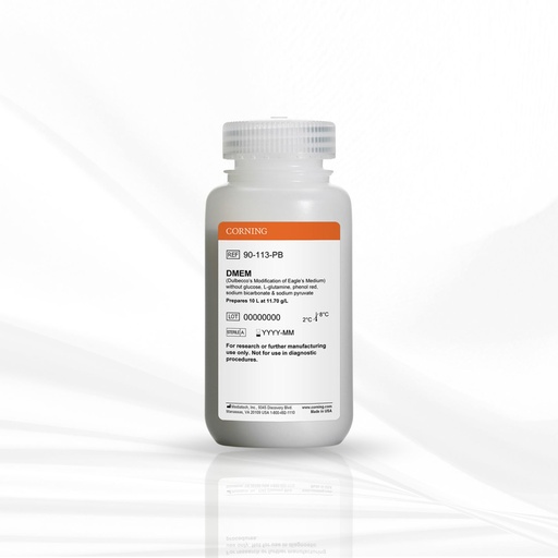 [MT-CC-90-113-PB] Corning®10L DMEM (Dulbecco’s Modified Eagle’s Medium), Powder