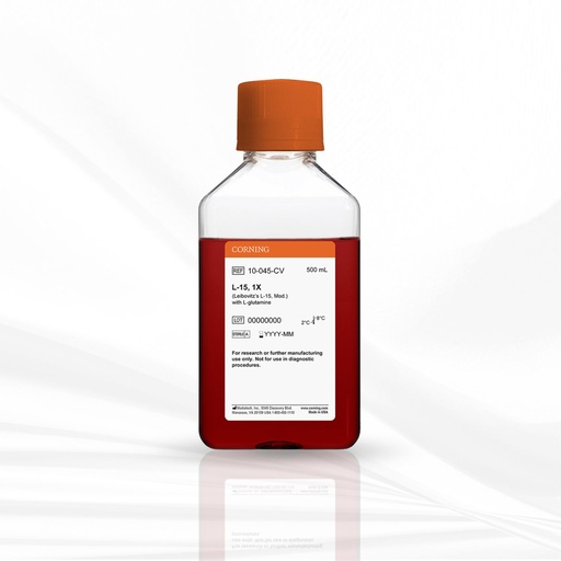 [MT-CC-10-045-CV] Corning®500 mL Leibovitzs L-15