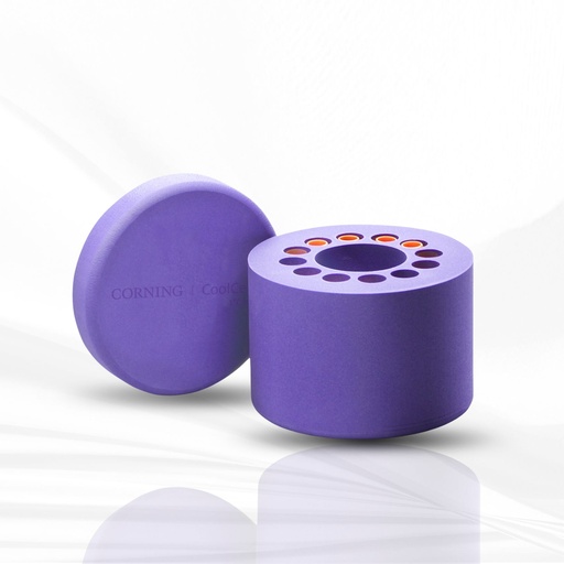 [MT-SP-432000] Corning®CoolCell® Cell Freezing Container, for 12 x 1 mL or 2 mL Cryogenic Vials, Purple