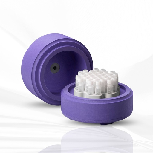 [MT-SP-432006] Corning® CoolCell® FTS30, Freezing Container, for 30 x 1 mL or 2 mL Cryogenic Vials, Purple