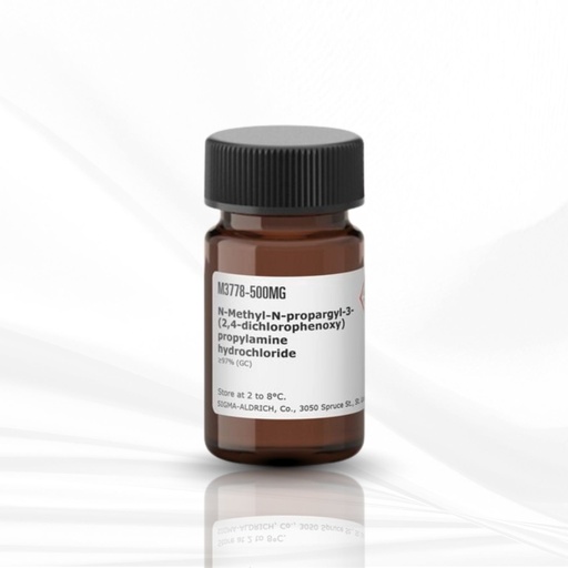 [MT-CC-M3778-50MG] Merck N-Methyl-N-propargyl-3-(2,4-dichlorophenoxy)propylamine hydrochloride