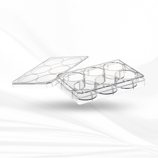 [MT-SP-3516] Corning® 6 Well Clear, Tissue Culture-Treated Multiple Well Plater with Lid, Sterile, Individually Wrapped  50pcs/box