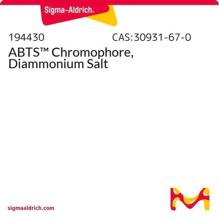 [MT-AB-194430-1GM] Sigma-Aldrich® ABTS™ Chromophore, Diammonium Salt ,1g