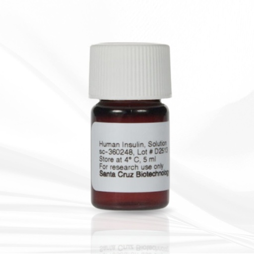 [MT-AB-STCSC-360248] Human Insulin, Solution, 5 ml ,santa cruz biotechnology