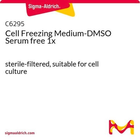 [MT-CC-C6295-50ML] Sigma-Aldrich® Cell Freezing Medium-DMSO Serum free 1x