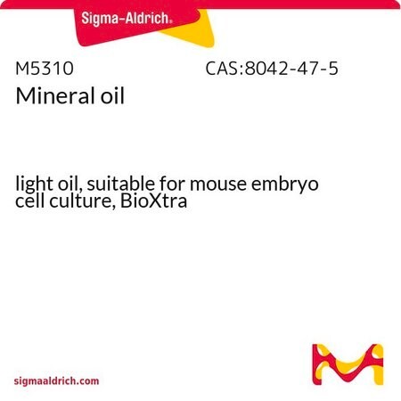 [MT-CC-M5310-1L] Sigma-Aldrich® Mineral oil, 1L