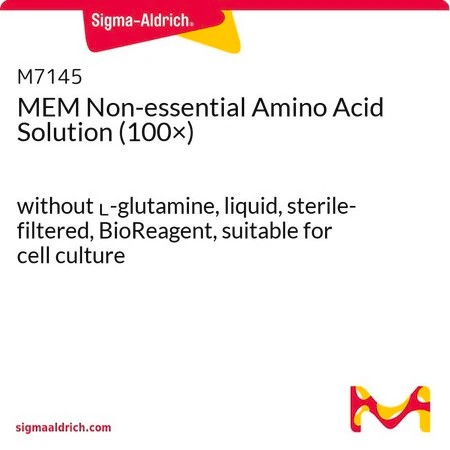 [MT-CC-M7145-100ML] Sigma-Aldrich® MEM Non-essential Amino Acid Solution (100×), 100 ML