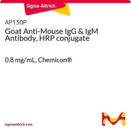 [MT-CM-AP130P] Sigma-Aldrich® Goat Anti-Mouse IgG & IgM Antibody, HRP conjugate