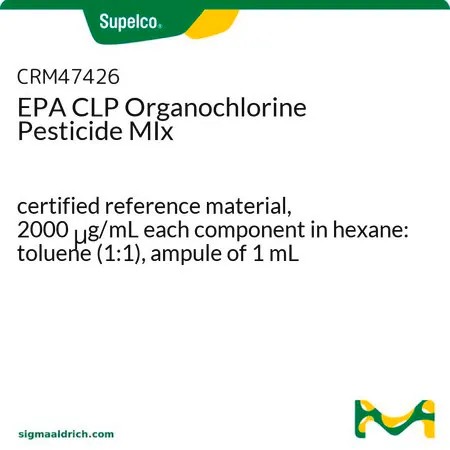 [MT-CM-CRM47426] Supelco® EPA CLP Organochlorine Pesticide MIx ,Supelco