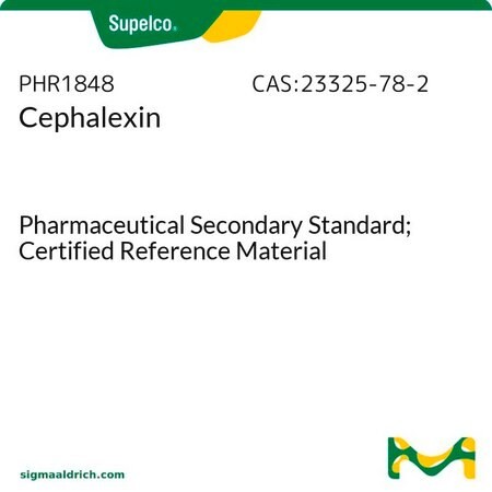 [MT-CM-PHR1848-1G] Supelco® Cephalexin, Pharmaceutical Secondary Standard