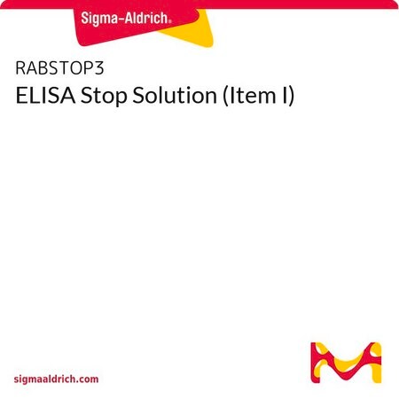 [MT-MC-RABSTOP3-8ML] Sigma-Aldrich® ELISA Stop Solution (Item I)