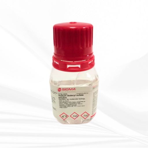 [MT-CM-71736-100ML] Sigma-Aldrich® Sodium dodecyl sulfate solution
BioUltra, Molecular Biology, 10% in H2O