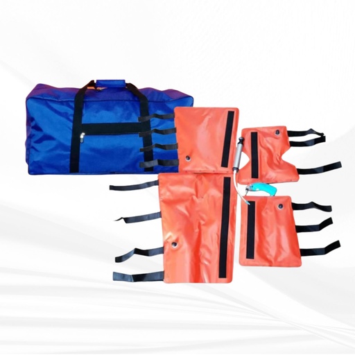 [MT-MD-VAC4-EX] เฝือกลมสูญญากาศ 4 ชิ้น ดามแขน-ขา-ข้อพับ พร้อมสูบไฟฟ้า (Vacuum Splint)