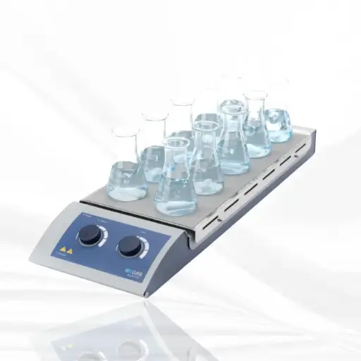 ONiLAB 10-Position Magnetic Hotplate Stirrer MS-H-S10